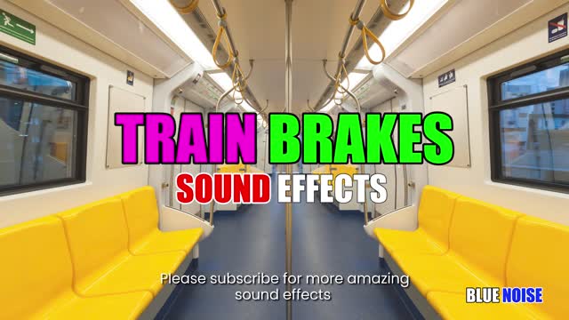 Train brake sound effects