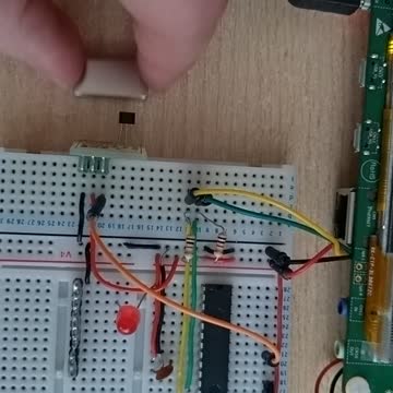 UPTS - Testing a Hall-Effect Sensor SS-33 (STM32F746)