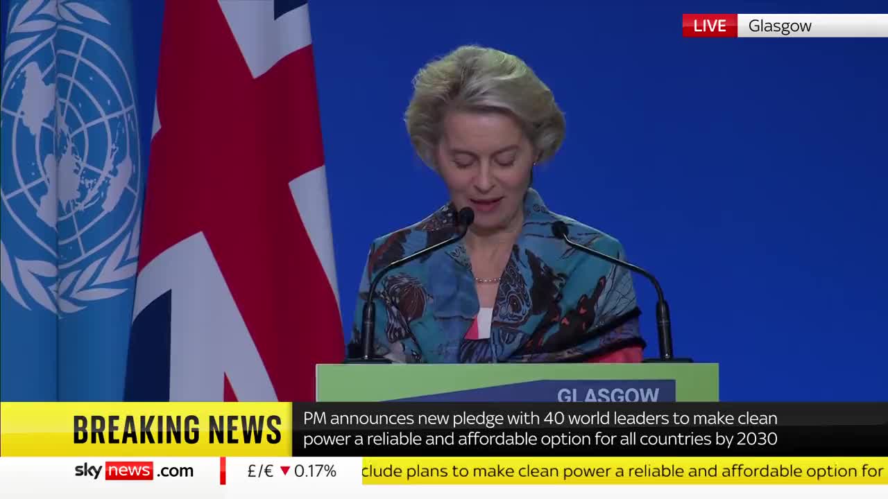 Ursula von der EU klima