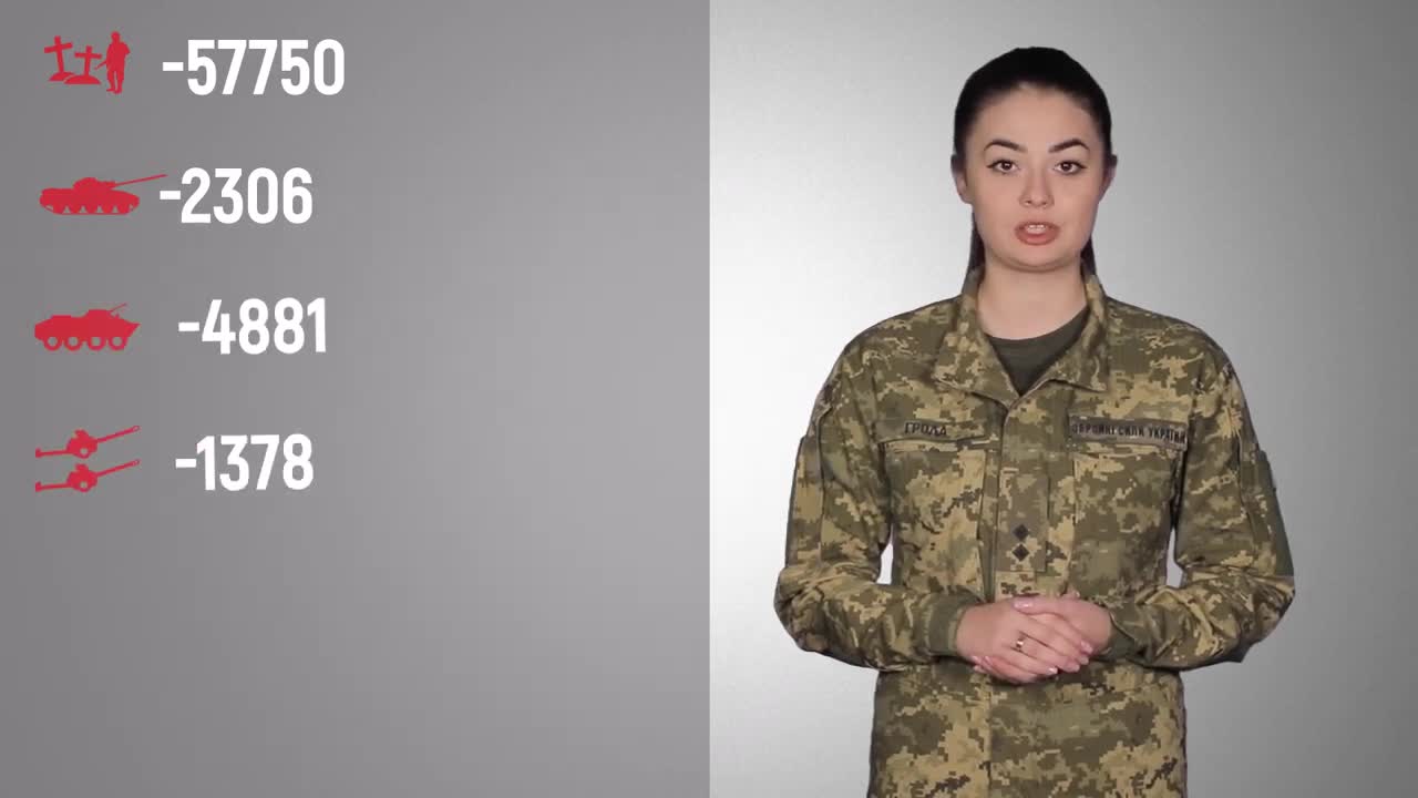 Total enemy combat losses from 24.02 to 27.09