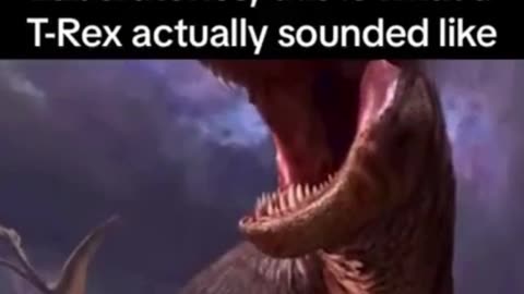 According To A Vocalization Study, This Is What T-Rex Actually Sounded Like!