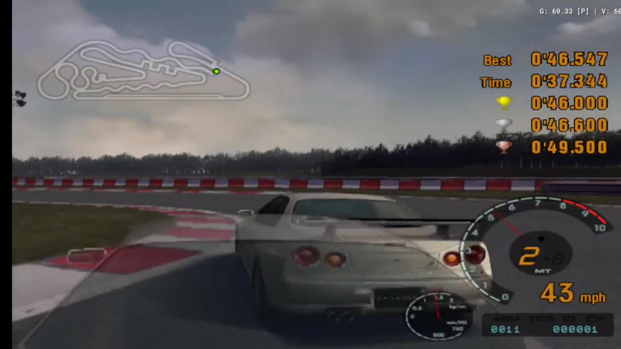 Gran Turismo 3 - License Test IA-7 Final Try(AetherSX2 HD)