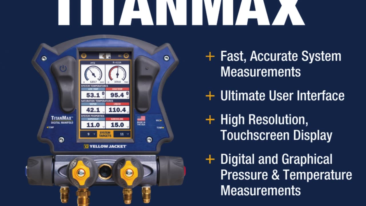 TITANMAX™ DIGITAL MANIFOLD for Maximum Performance