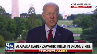 Biden describes how Ayman al-Zawahiri was taken out