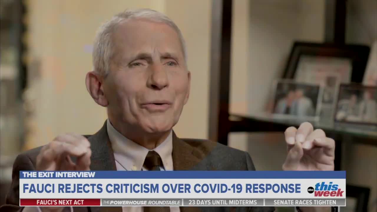 Fauci Had Nothing To Do with Schools Closing During Pandemic