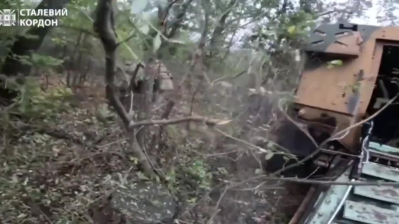 πΊπ¦βοΈ The episode of the battle of the assault group "Steel Border" Offensive Guard