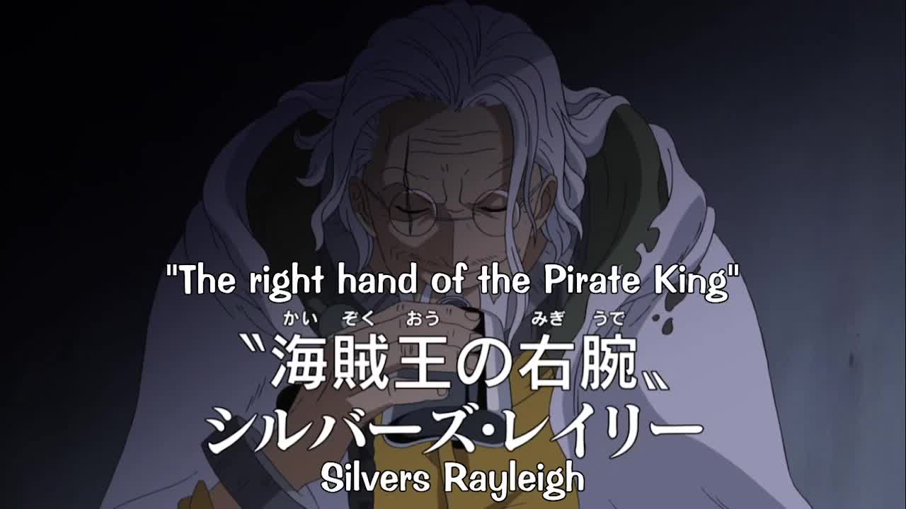 One Piece–Silvers Reyleigh First appearance