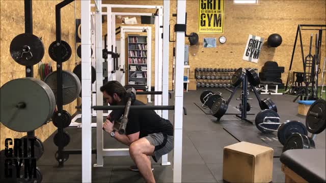 Yoke Bar Anderson Squat