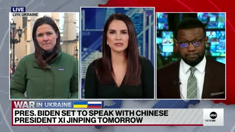 President Biden to meet with Chinese President Xi Jinping Friday