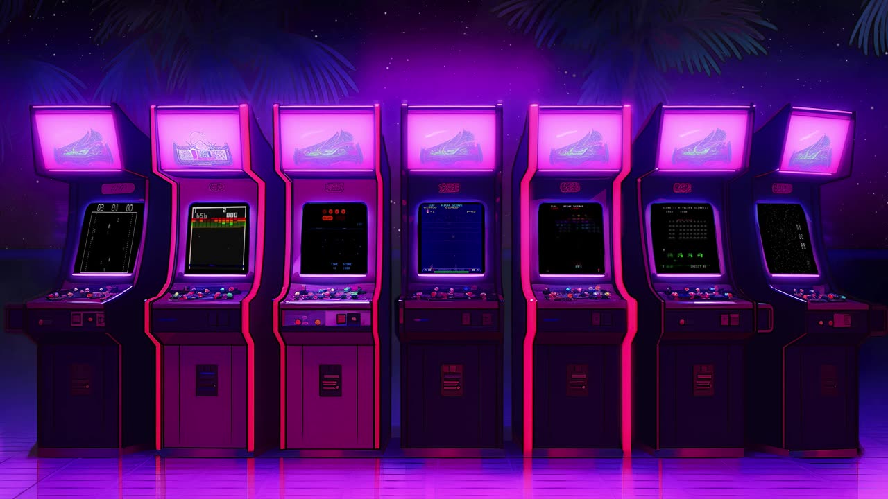 Arcade Mix | Synthwave & Retro-Elecro