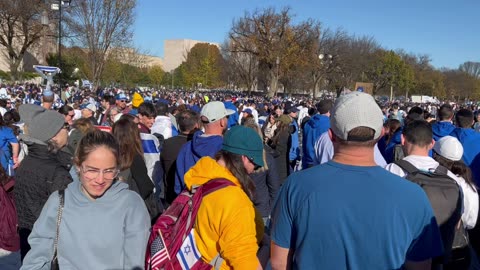 America Stands With Israel March in DC on November 14, 2023