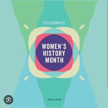 Women history month all day in March
