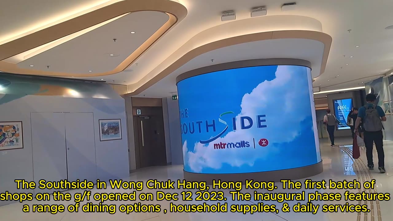 the #southside 港鐵黃竹坑站上蓋商場,首階段試業