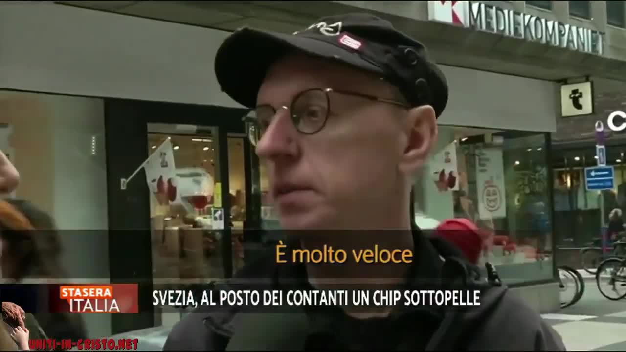 SVEZIA AL POSTO DEI CONTANTI, UN CHIP SOTTOPELLE