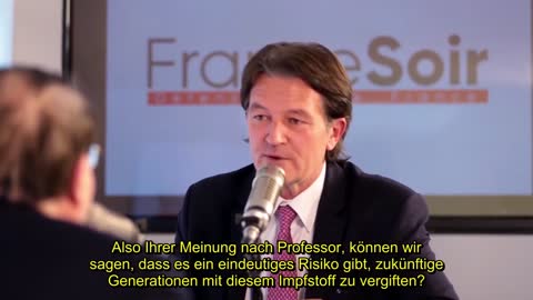 Der französische Nobelpreisträger der Medizin Luc Montagnier warnt im Fernsehen