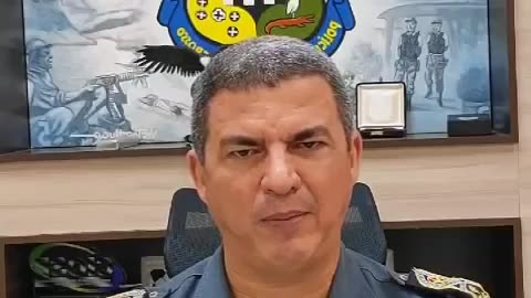 O comandante geral da PM Alexandre Correa