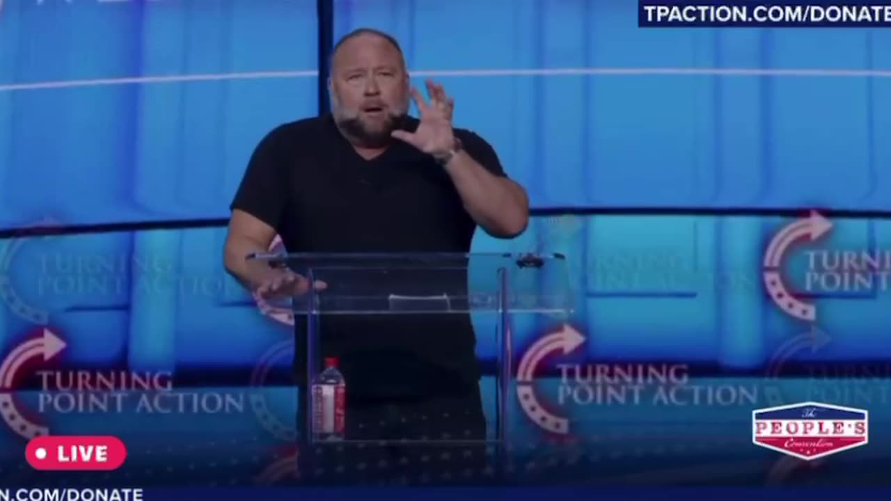 Alex Jones speaks the TRUTH - The answer to their tyranny is 1776