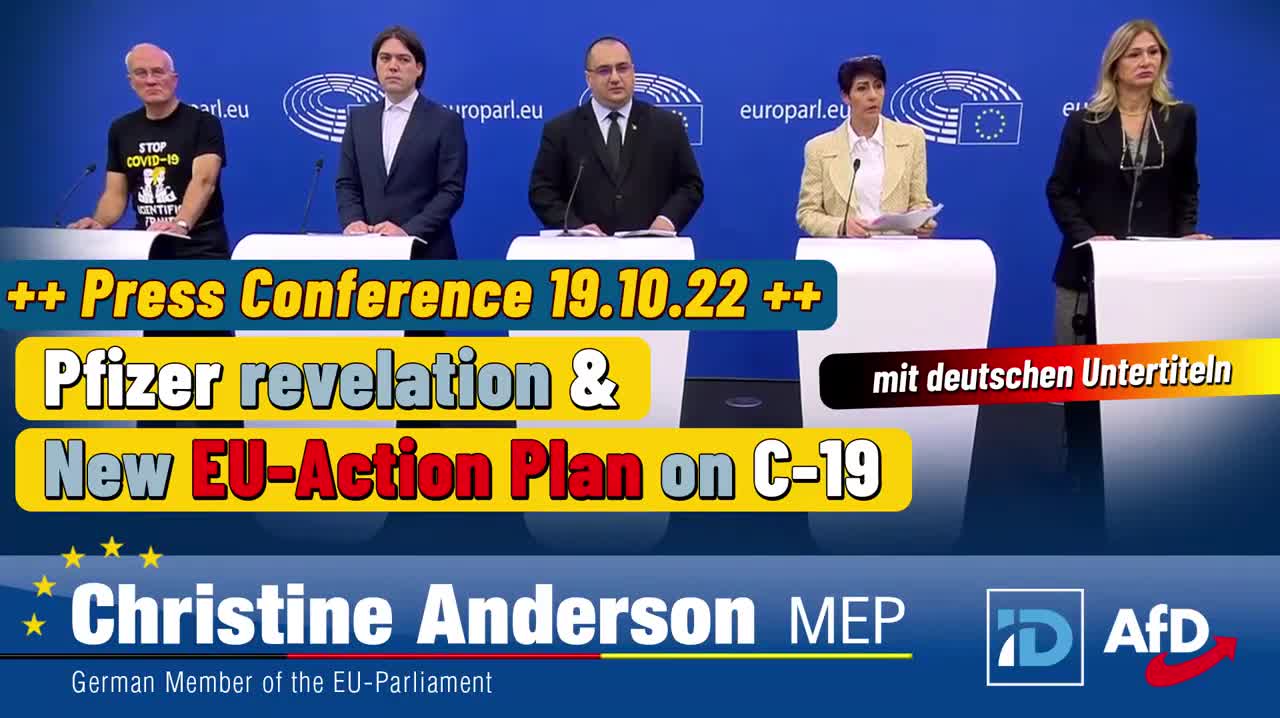 Vaccination for Pregnant Women Priority? MEP Christine Anderson - CLIP