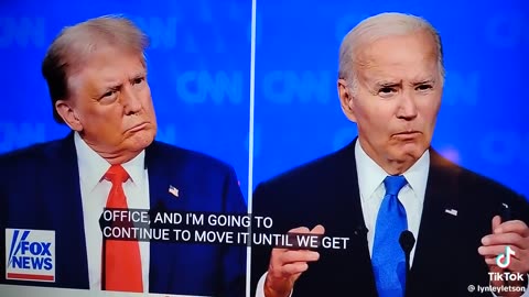 Trump Trolls Biden At 🤨The Debate