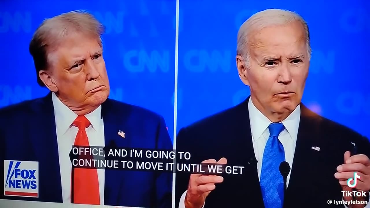 Trump Trolls Biden At 🤨The Debate