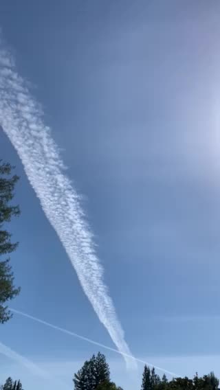 Chemtrails in N CA
