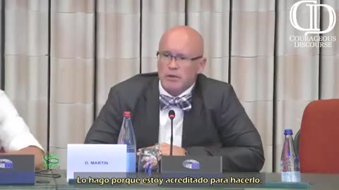 El Dr. David E. Martin en el Parlamento Europeo (13.9.2023) 