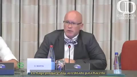 El Dr. David E. Martin en el Parlamento Europeo (13.9.2023)