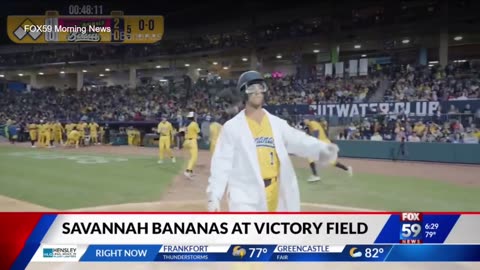 June 29, 2024 - Savannah Bananas Entertain Indianapolis