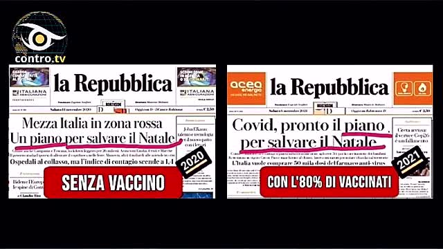 Mazzucco, salviamo il Natale - Contro TV 26.11.2021