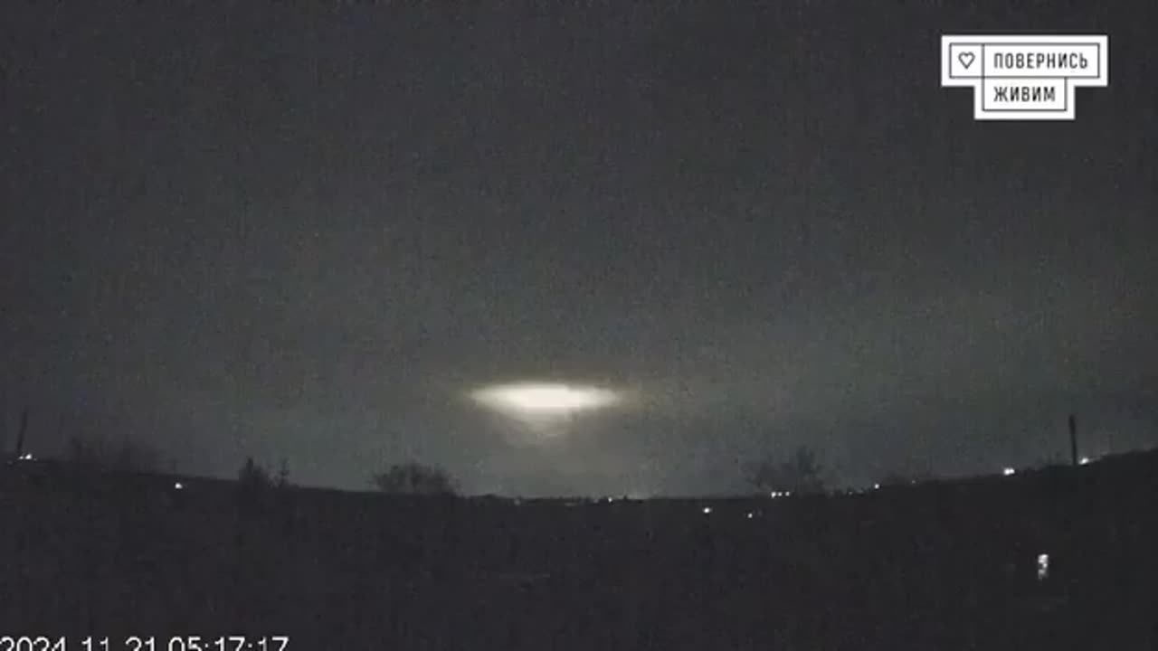 Russia launches ICBM (Intercontinental Ballistic Missile) to attack Ukraine