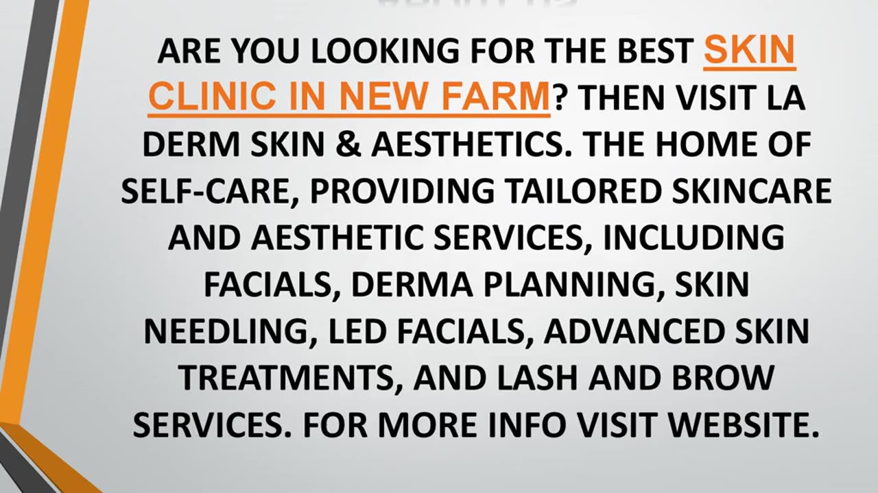 Best Skin Clinic in New Farm