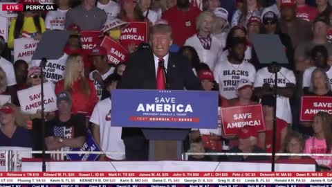 President Trump Rally Talks about Arizona Maricopa County Election Audit