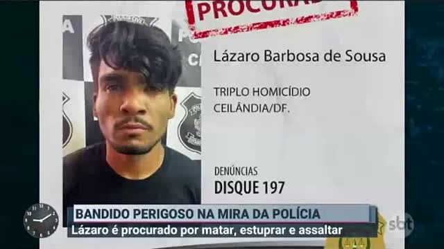 In Brazil,Distrito Federal, Serial Killer Wanted.