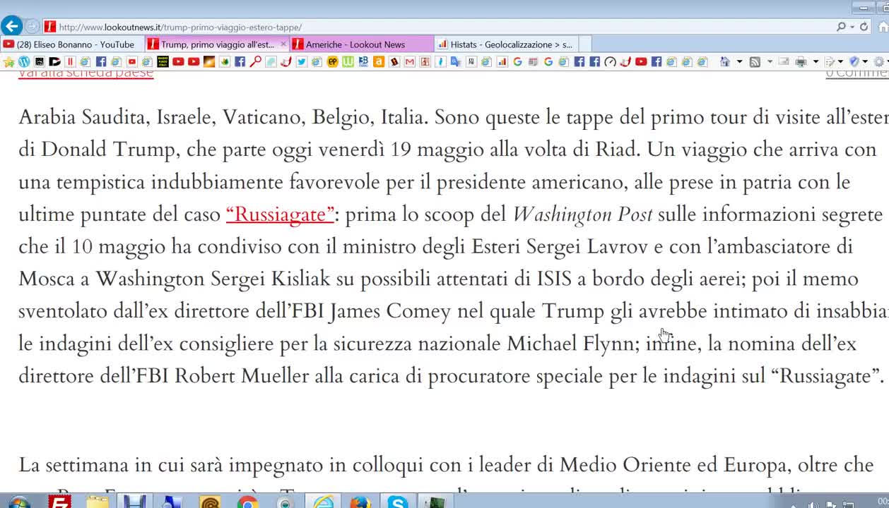 2017.05.24-Eliseo.Bonanno-FUHRER TRUMP IN ARABIA TOCCANO IL GLOBO SOLE