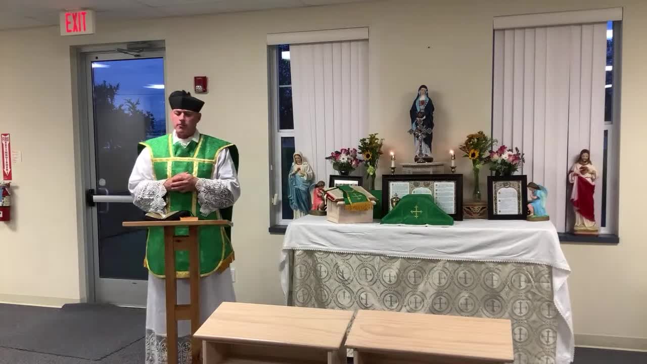 15th Sunday After Pentecost 9/18/22 "God Is Not Mocked" (ID)