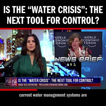 WEF Uses "Water Crisis" Narrative to Push Global Governance, Masking Socialist Agendas