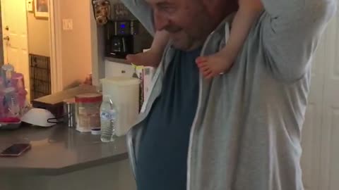 She has the best view