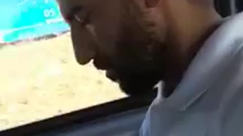 Guy falling asleep in car friend hits the brakes he hits face on seat