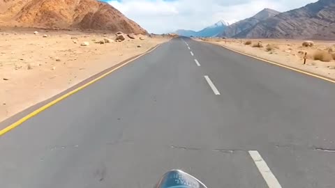 Bullet riding in ladakh...road of india