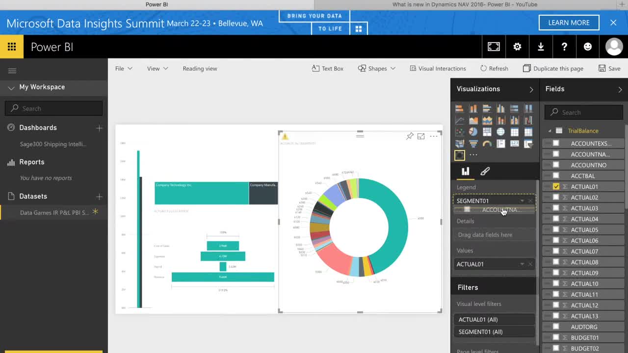 Power BI Games: Transform your Profit and Loss export into a Power BI Dash