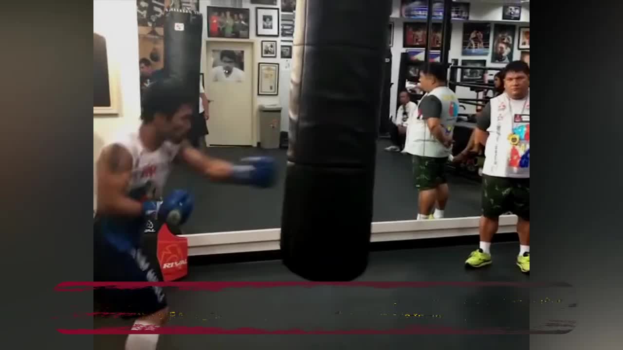 MANNY PACQUIAO TRAINING VIDEO