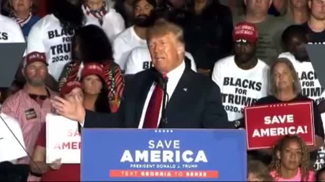 President Trump GA Rally clip