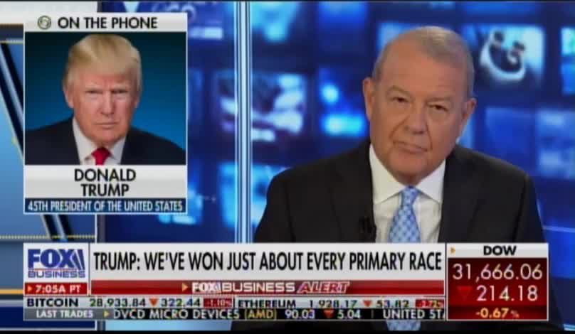 Stuart Varney Lectures President Trump on Moving on from Stolen Election