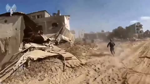 IDF filming urban combat