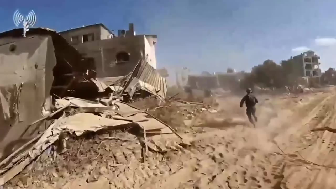 IDF filming urban combat