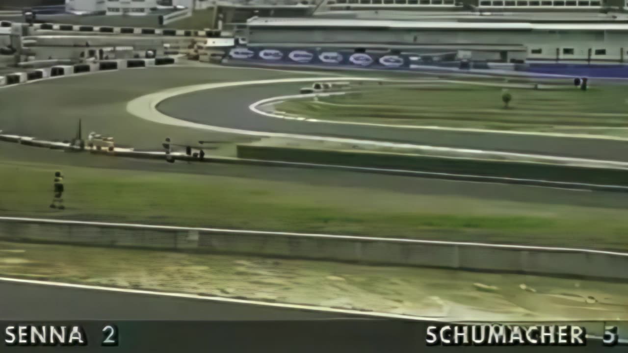 SENNA STEALS POLE | Ayrton Senna beats Schumacher to pole | 1994 Pacific GP #f1 #onboard