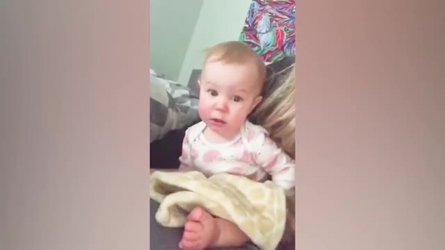 Funniest Babies Angry Face Moments _ Cute Baby Video