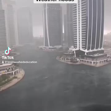 Dubai under water