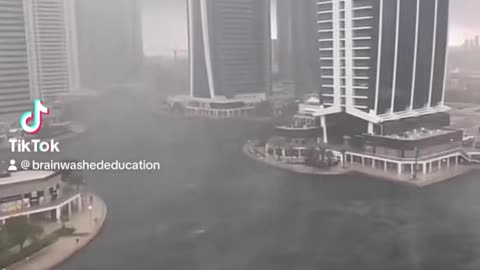 Dubai under water