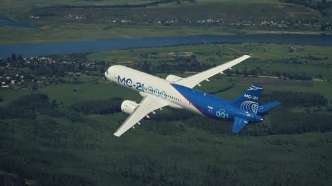 flight over Lake Baikal